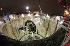 Crossrail - 'Elizabeth' tunnelling machine