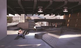 SNE Architects' design for Southbank Center skate park