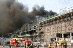 Portishead fire