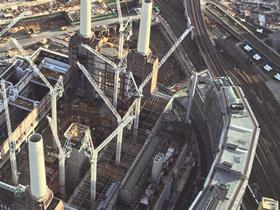 Battersea power station aerial site