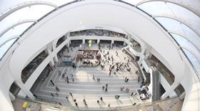 Birmingham New Street station redevelopment - atrium