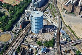 Battersea gasholders site