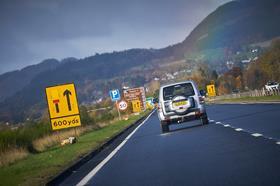 A9 road Scotland