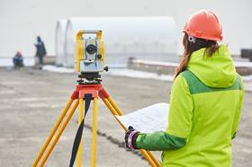 female surveyor