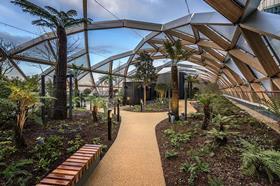 Roof garden at Crossrail Place