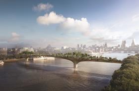 Garden bridge view d credit arup