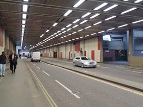 Barbican road tunnel