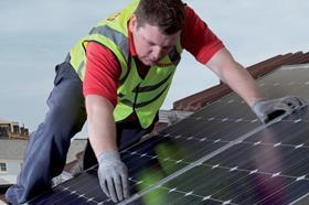 Redland on-top solar PV panels