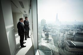 London skyline city of london office offices worker