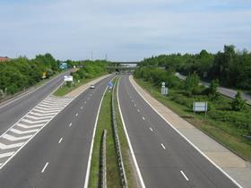 The A20, in Kent, SE England