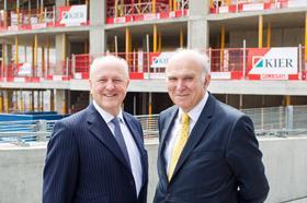 Vince Cable and Steve Bowcott