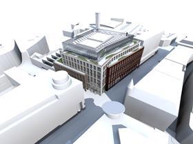 Farringdon Crossrail station development plans by John Robertson Architects 