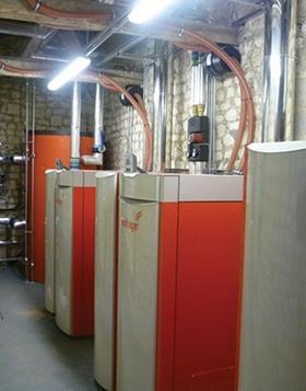 Wood-pellet boilers