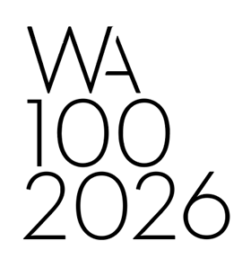 WA100 2026 logo