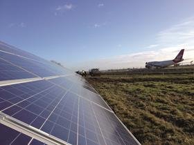 Solar Panels at Gatwick