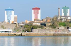 Plymouth apartment towers