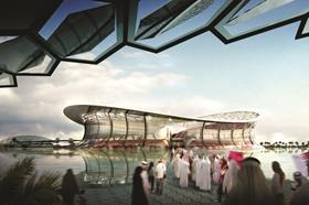 Lusail Iconic Stadium, proposed for the Qatar World Cup 2022