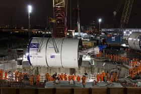 Crossrail - 'Elizabeth' tunnelling machine