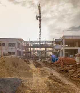 empty construction site shutterstock