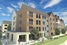 Apartments in Clay Cross designed by Lathams Architects and built by Willmott Dixon