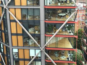 View from Tate Modern Switch House into Neo Bankside