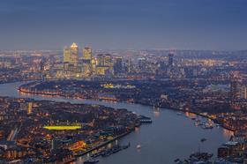 Thames, East End, docklands