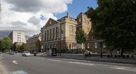 East-looking view of AHMM's proposals for Tower Hamlets council's new civic centre