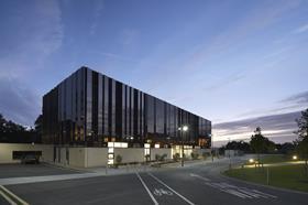 Leeds University's western campus archive building by Broadway Malyan