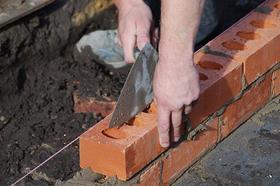 Brick laying