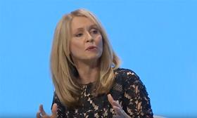 Esther McVey at Tory Party conference 2019