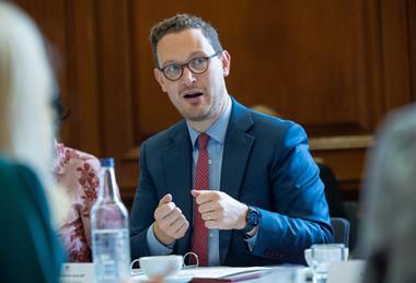 Darren Jones chairs Infrastructure Skills Pipeline Roundtable