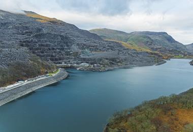 Llyn Peris Lake, lower reservoir of Dinorwig power station Shutterstock copy