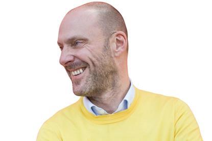 Martyn Evans on white background