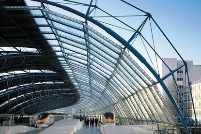 International Terminal Waterloo by Nicholas Grimshaw