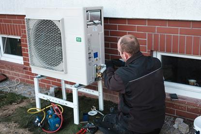 Heat pump installation shutterstock 2023