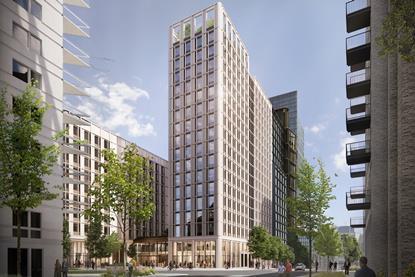 Get Living East Village student beds CGI N16 01