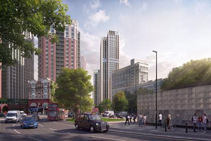 Newington Causeway_Image Credit PLP Architecture, CGIs by Cityscape