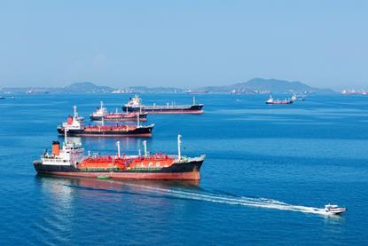 Gulf tankers shutterstock