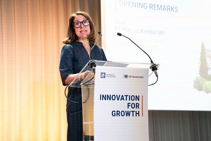UKRI-241125-ScienceMinisterLizKendallInnovationGrowthSummit