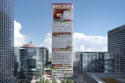 View north from across Canada Square Park - Copyright  Kiasm