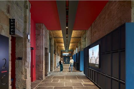 Edinburgh Futures Institure corridor