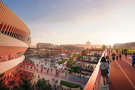 Estadio da Luz District View