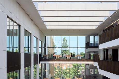 Life and Mind Building atrium