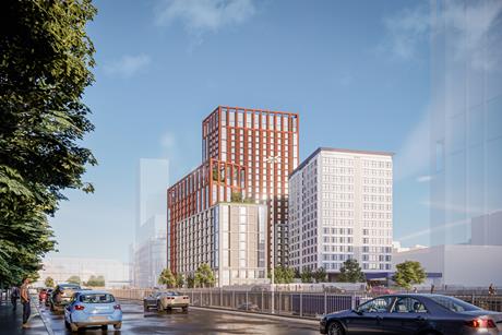 CGI of proposed development including phase 1 and phase 2 - for illustration purposes only. Credit - MLA (1)