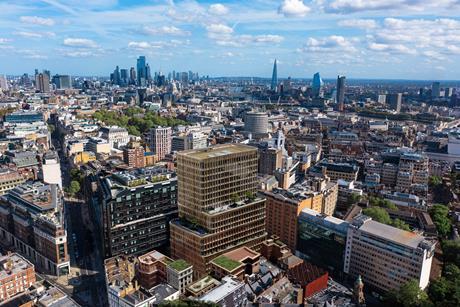 Aerial view of 1 Museum Street