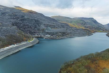Llyn Peris Lake, lower reservoir of Dinorwig power station Shutterstock copy