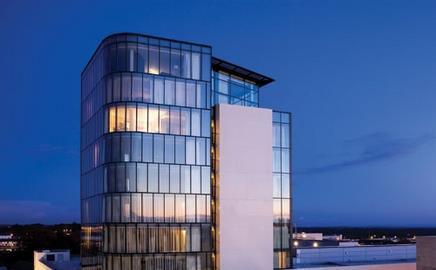 Curved Curtain Walling Features Building