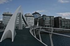 Glasgow's squiggly bridge