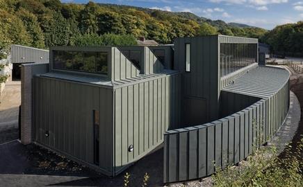 The Level Centre, a special needs school designed by Clash Associates, has opened near Chatsworth in Derbyshire.