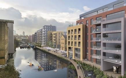 Plans to build 207 homes in Dalston, east London, have been given the go-ahead by Hackney council